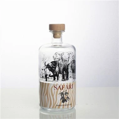 Скляна пляшка Super Flint Gin